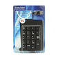 Teclado Numérico USB con 19 Teclas, Dimensiones 140x100x15mm, Cable 120cm - Miniatura 4