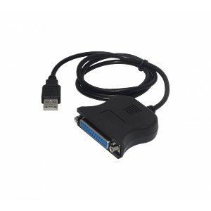 Adaptador USB a Paralelo DB25 Hembra 75cm Plug & Play