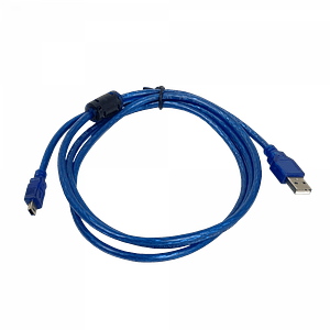 Cable USB2.0 A-M 5pin/mini/B-M 1,5mt 150cm