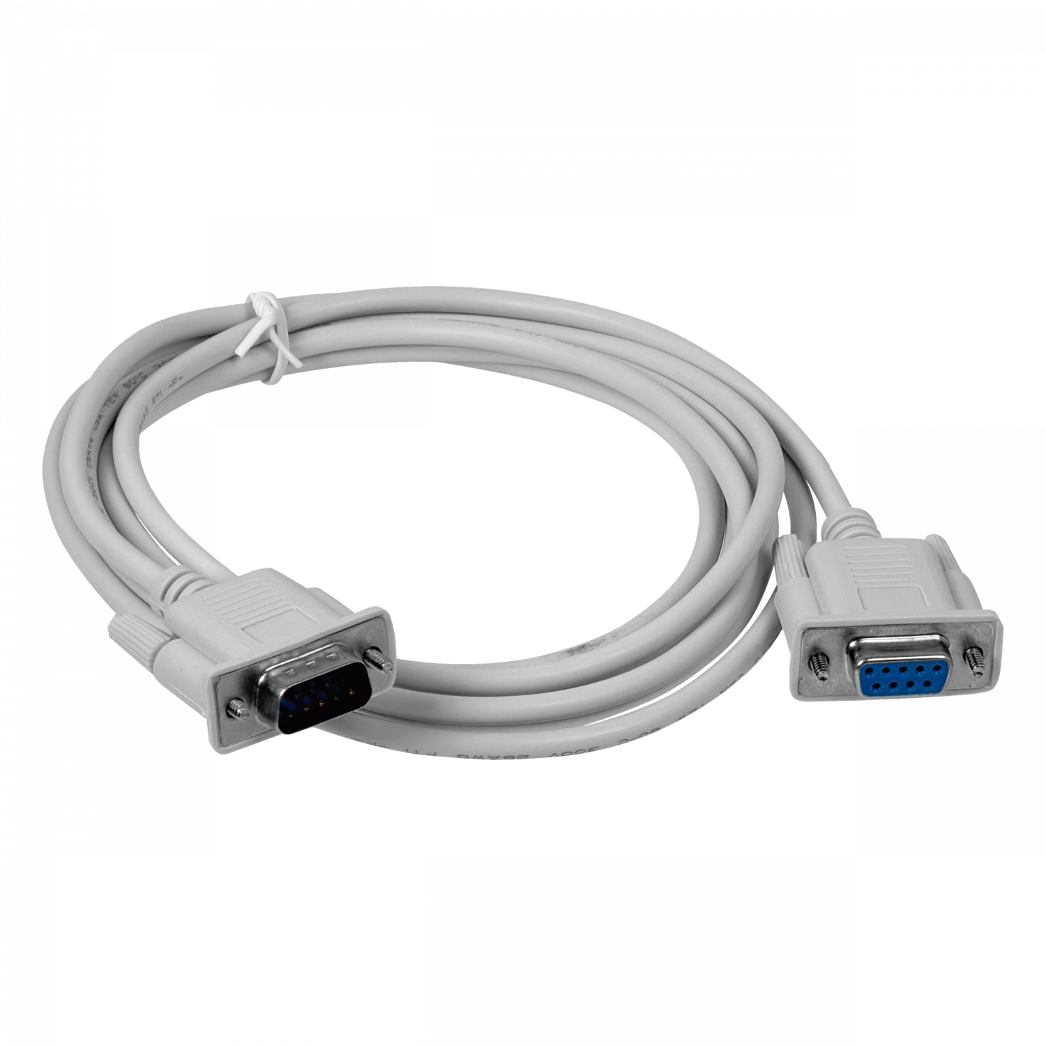 Cable Directo Serial RS232 DE-09 Straight DB9-Hembra-Macho 243cm  1