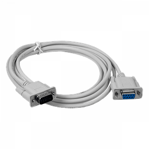 Cable Directo Serial RS232 DE-09 Straight DB9-Hembra-Macho 243cm 