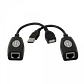 Extensor USB1.1 45mt UTP-Cat5-RJ45 Pasivo A-M A-H - Miniatura 1