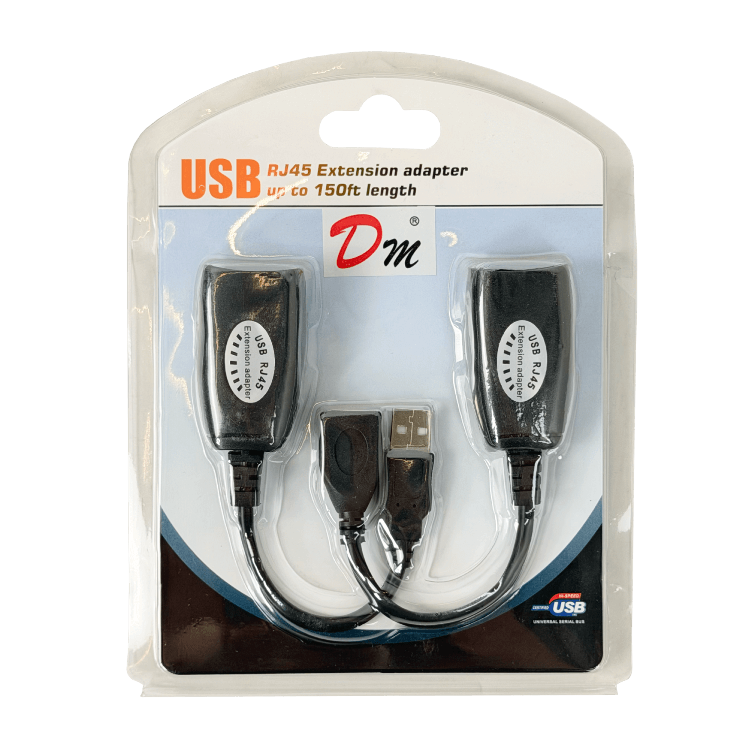 Extensor USB1.1 45mt UTP-Cat5-RJ45 Pasivo A-M A-H 3