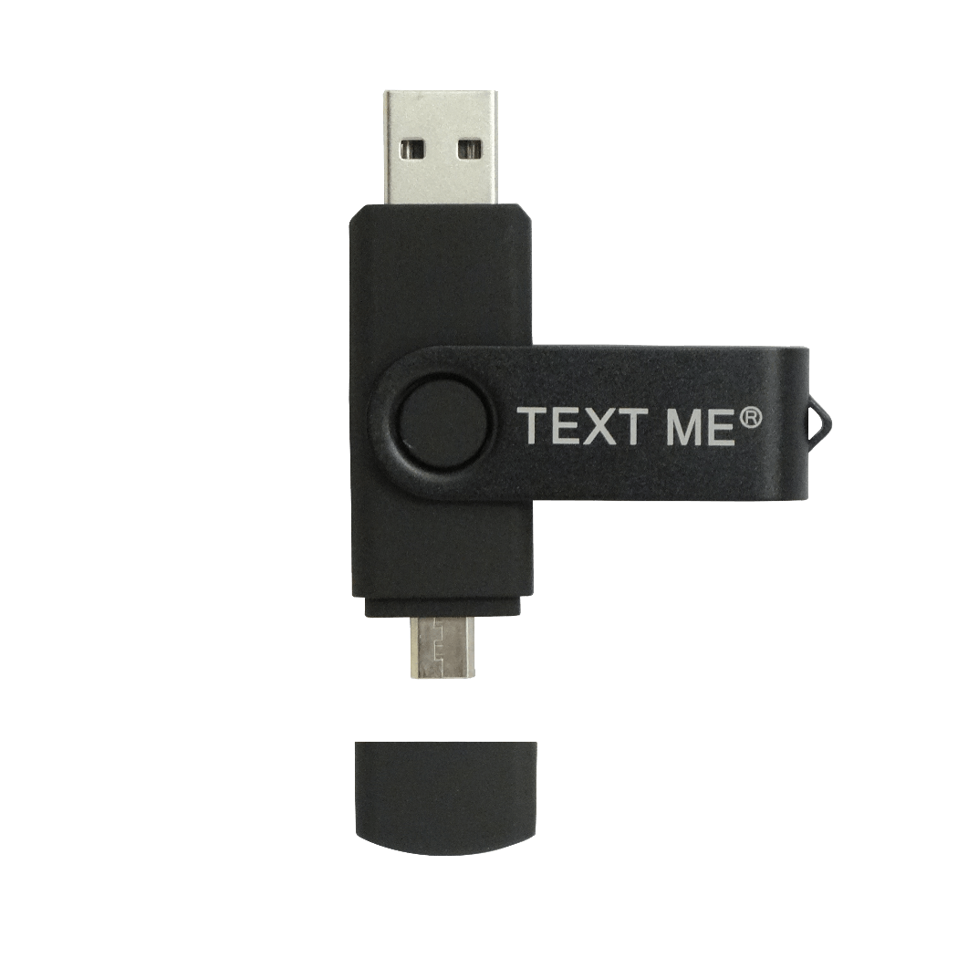 Pendrive 4GB USB A-M Micro-M Memoria Flash 1