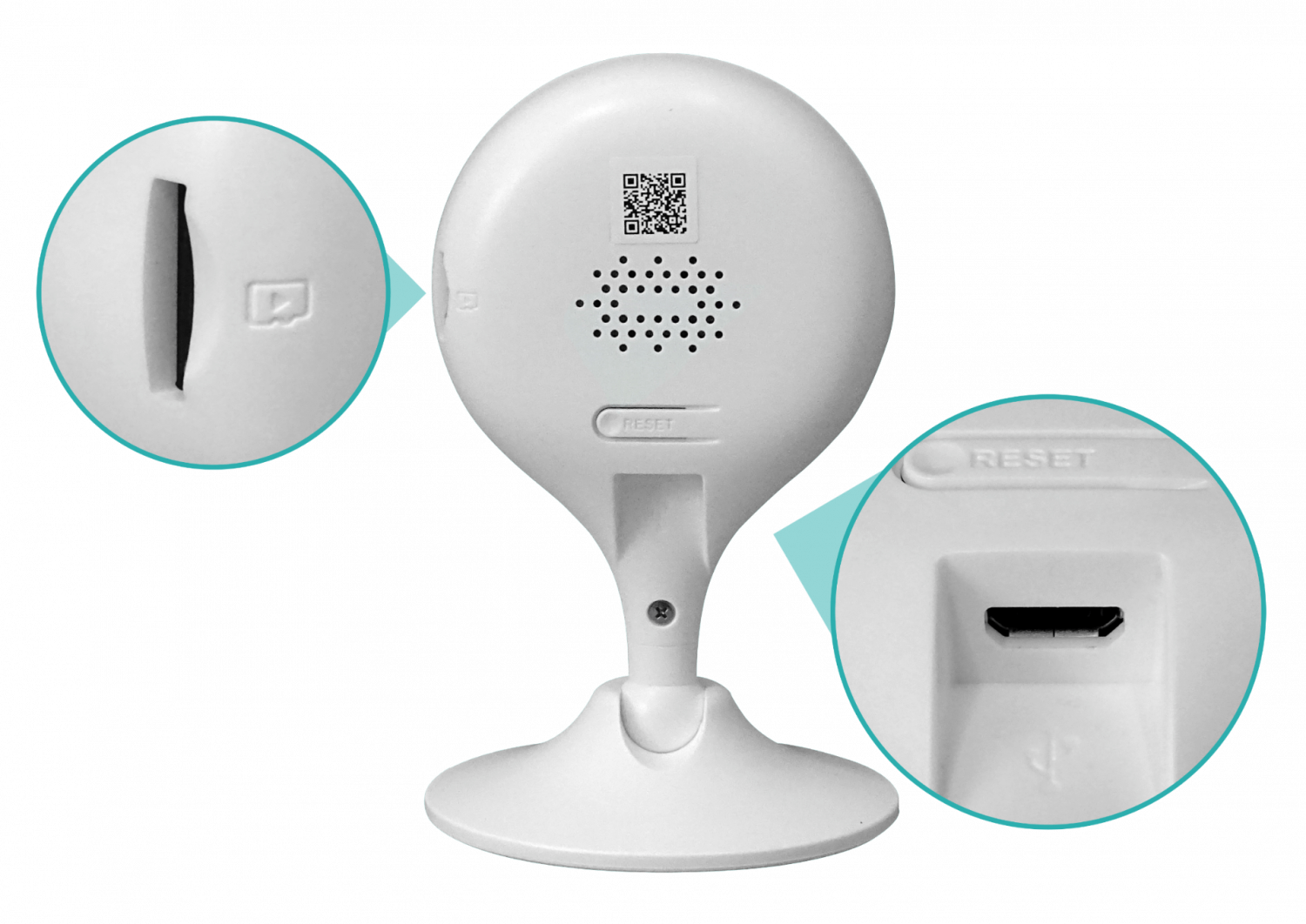 Cámara WiFi IMOU Cue 2 2MP con Micrófono Integrado y Almacenamiento en MicroSD 3