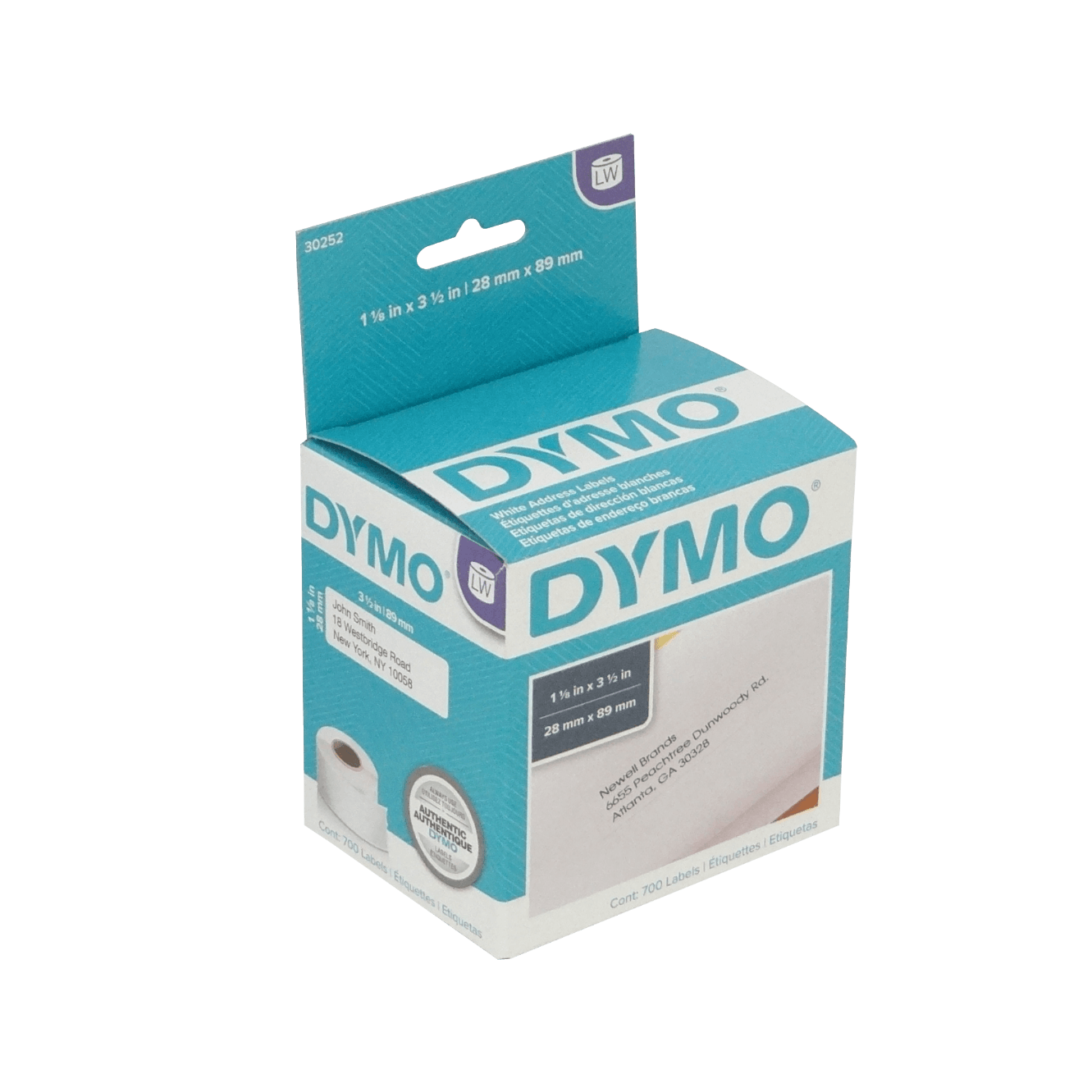 Etiquetas 28x89mm 2u. Total-700x  p/69110 Dymo 2