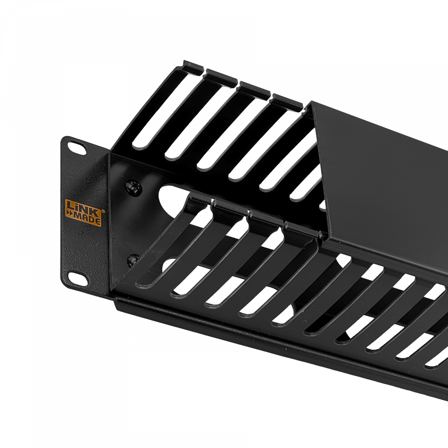 Ordenador de Cableado  2U Metal Plastico Negro  5