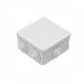 Caja Estanca Blanca 80x80x45mm  6-Conos sin-Tornillos - Miniatura 1