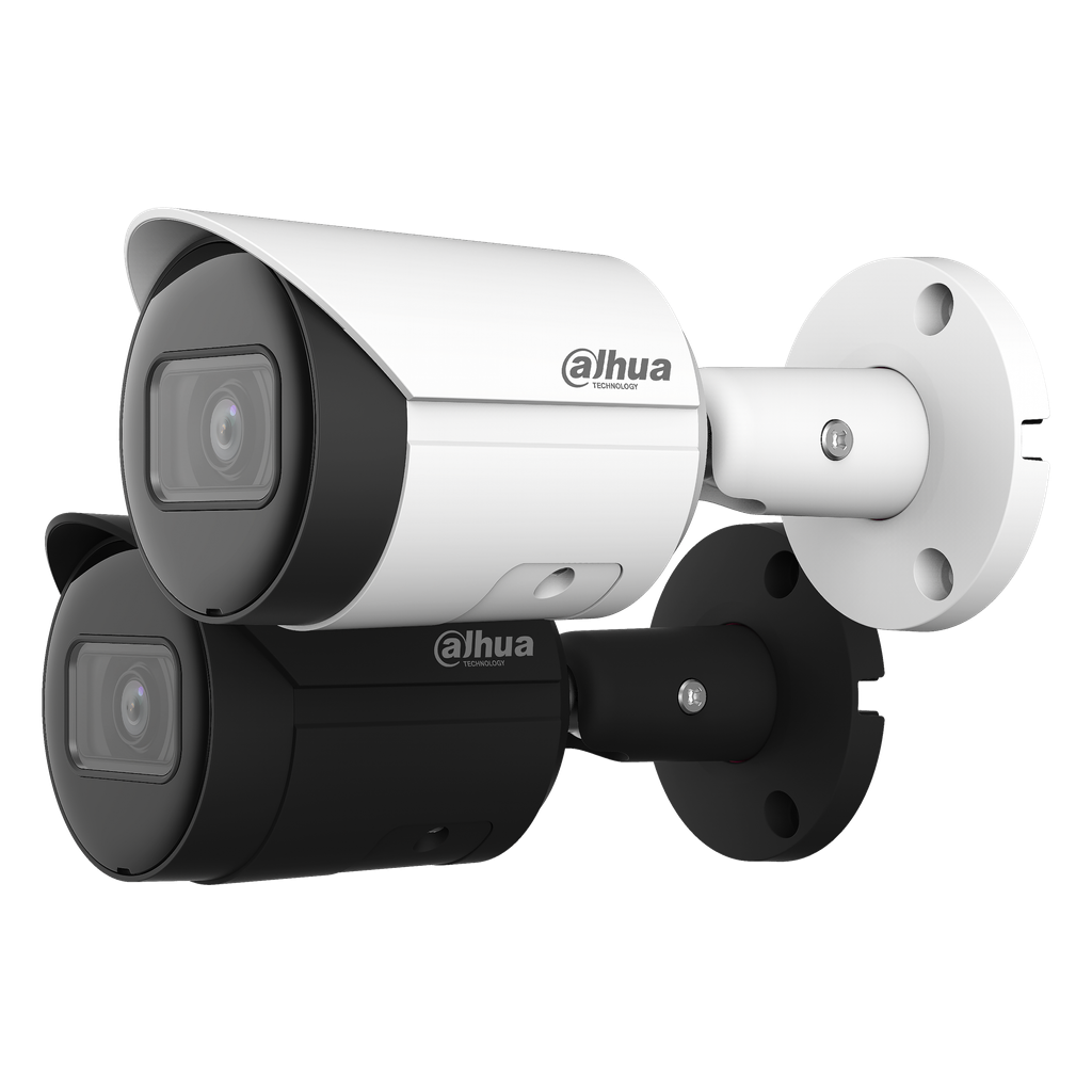Cámara IP Dahua tipo bullet 2Mp lene fijo 2.8mm IR 30m IP67 4