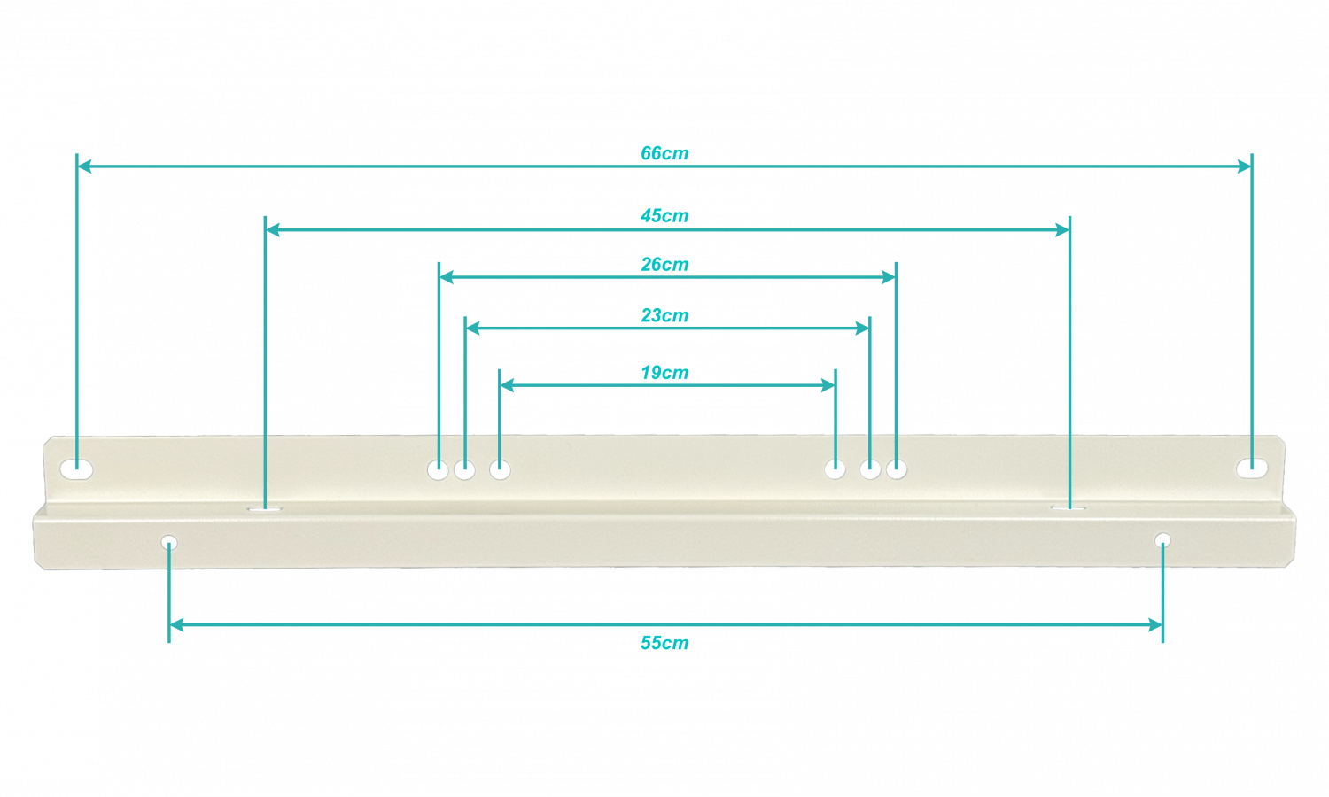 Kit Montaje Poste  para Racks Exterior RK10LK RK17LK 3