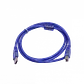 Cable USB Azul 1.5m, USB A-M a USB B-M, Compatible con Impresoras y Otros - Miniatura 1