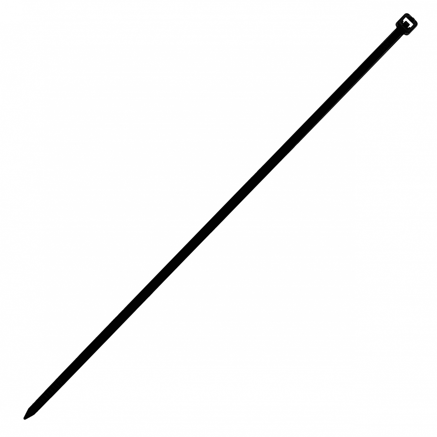 Amarra Plastica 50 un 200x3,6mm Negra Nylon 3.6x200mm 1