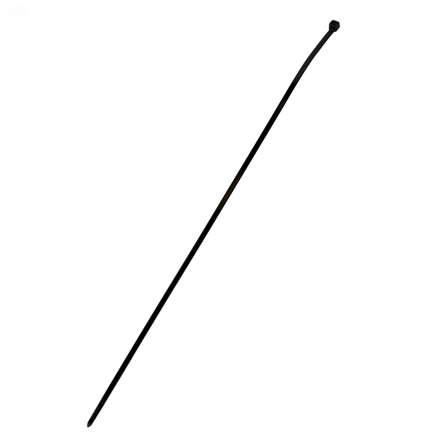 Amarra Plastica  50 un 400x4,8mm Negra Nylon 4.8x400mm 1