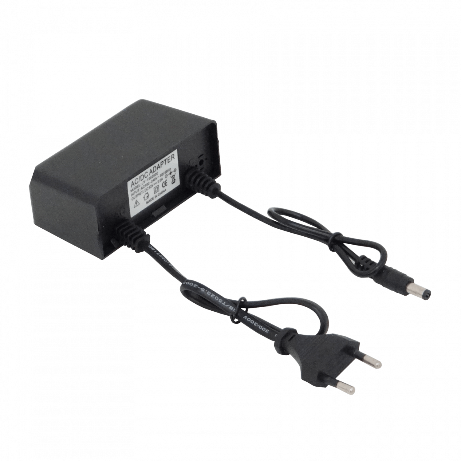 Fuente Poder Resina Exterior 12VDC 2A Plug-5,5x2,1mm  100-240AC 1