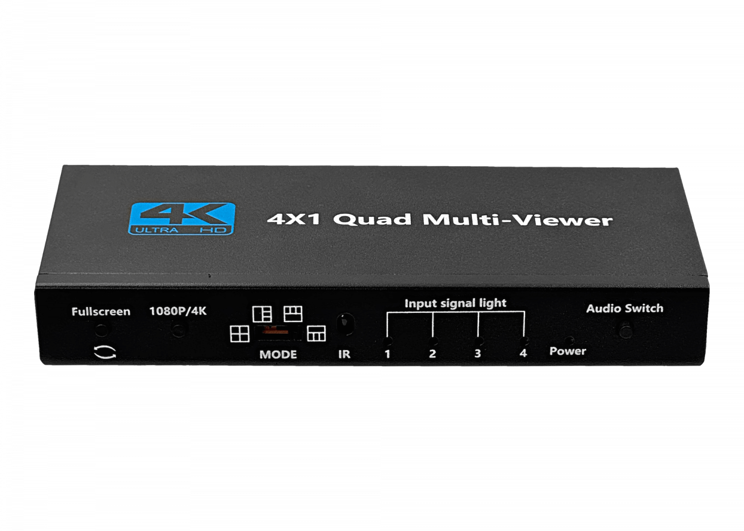 Splitter Multiplexor HDMI 4X1  1080p/4K  4-IN  1-OUT  5-HDMI-H USB-C inc-Control 2