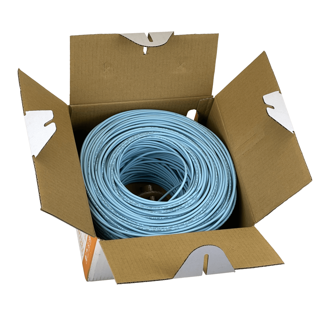 Cable UTP LSZH Azul CAT6 300mt Unifilar Cobre Caja Cable Taiwan 2