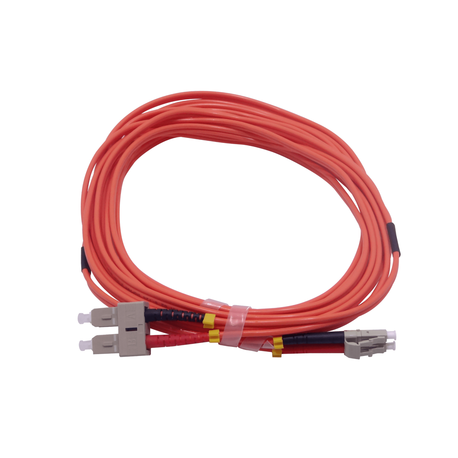 Jumper Fibra 5mt LC-SC OM1 MultiModo MM Duplex  3mm 62.5/125um 2