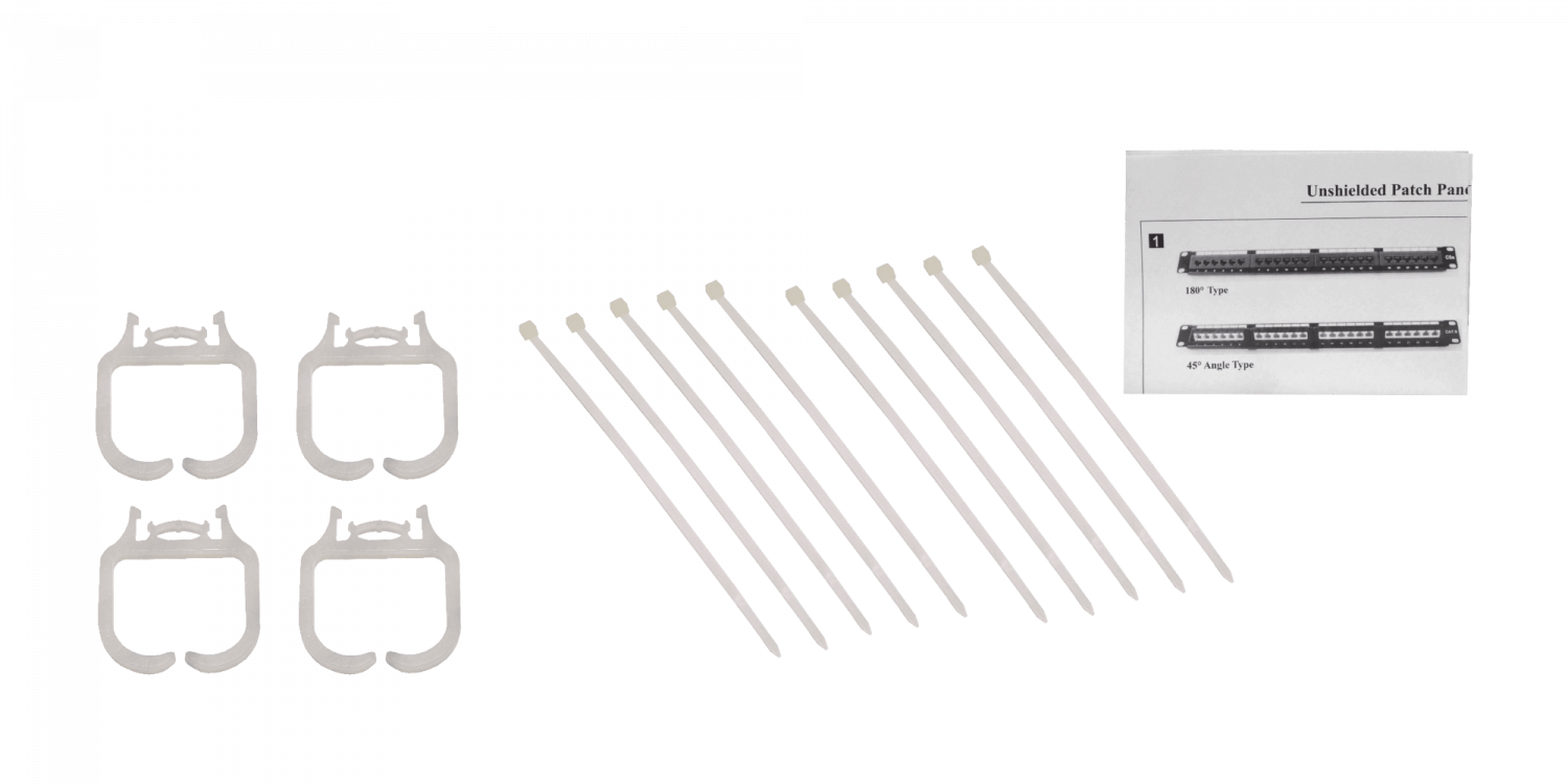 Patch Panel UTP 48-RJ45 Cat6 2U Certific UL 4