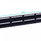 Patch Panel UTP 48-RJ45 Cat6 2U Certific UL - Miniatura 1