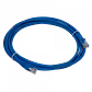 Cable Patch 3mt Cat5e Azul LSZH Inyectado Multifilar - Miniatura 1