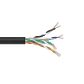 Cable Patch 1mt Cat6 Negro LSZH Inyectado Multifilar - Miniatura 1