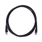 Cable Patch 2mt Cat6 Negro LSZH Inyectado Multifilar - Miniatura 2
