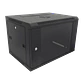 Gabinete Rack pared negro 45cm fondo 7U - Miniatura 1
