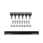 Gabinete Rack pared negro 45cm fondo 7U - Miniatura 4