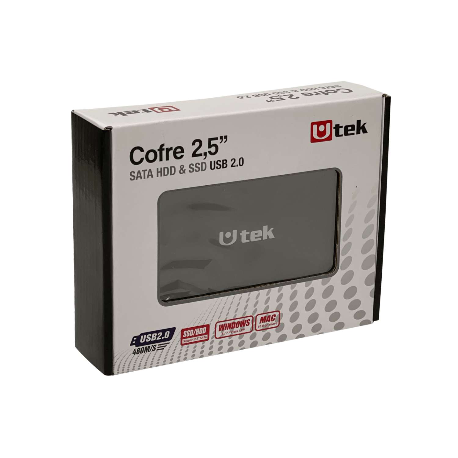 Cofre 2,5pulg   SATA-USB2.0   solo-USB   inc-Cable-AM  5