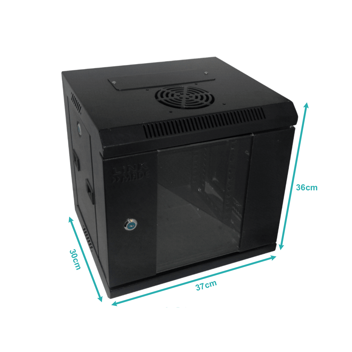 Rack 6U 10 Pulgadas Ancho  30cm Fondo 2