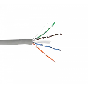 Cable UTP Gris Cat6 100mt Unifilar PVC Cobre Taiwan