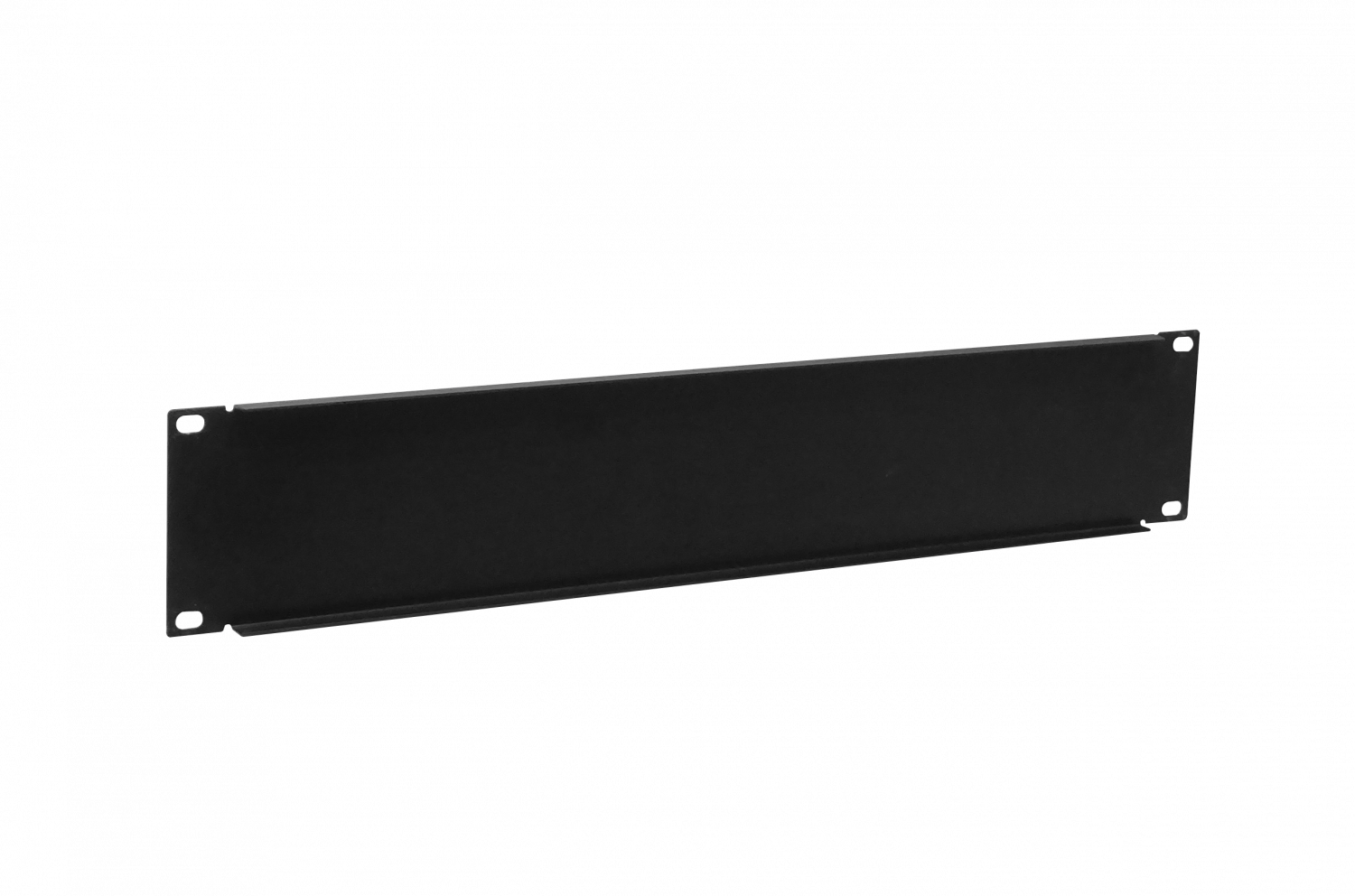 Tapa Cubre Espacio Rack 19 Pulgadas 2U  Fierro Negro 1