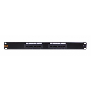 Patch Panel 12-RJ45 Cat6 1U UL Certific