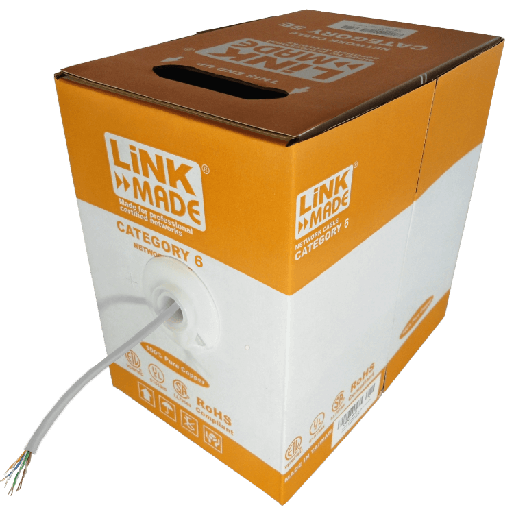 Cable UTP Gris Cat6 Multifilar 300m Cobre 2