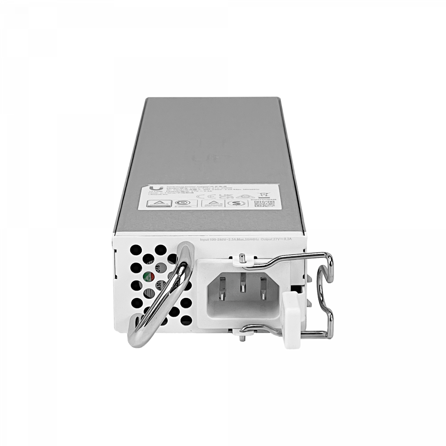 Fuente de poder Ubiquiti 27V 9,3A 250W 100-240VAC C14 para UISP-P-Pro 1