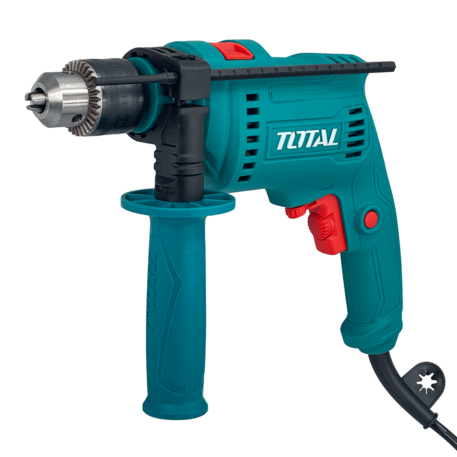 Taladro de impacto Total  680W 240VAC 3000RPM 13mm-Mandril 5
