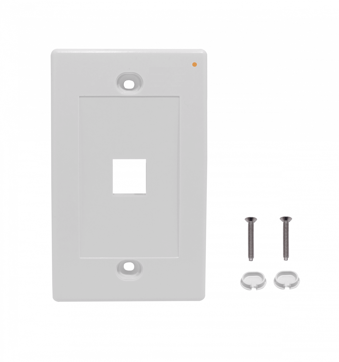 Faceplate Blanco 1-Keystone Vertical 70x114mm 2
