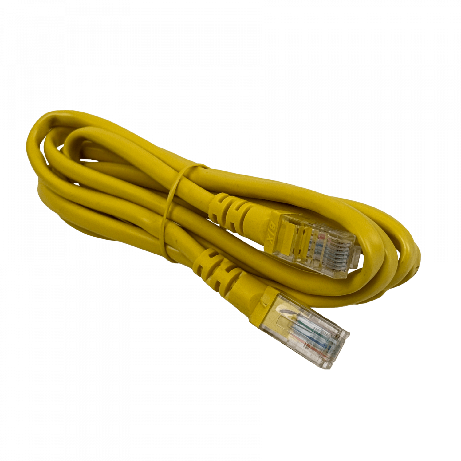 Cable Patch 1mt Cat5E Amarillo LSZH  Inyectado Multifilar 2