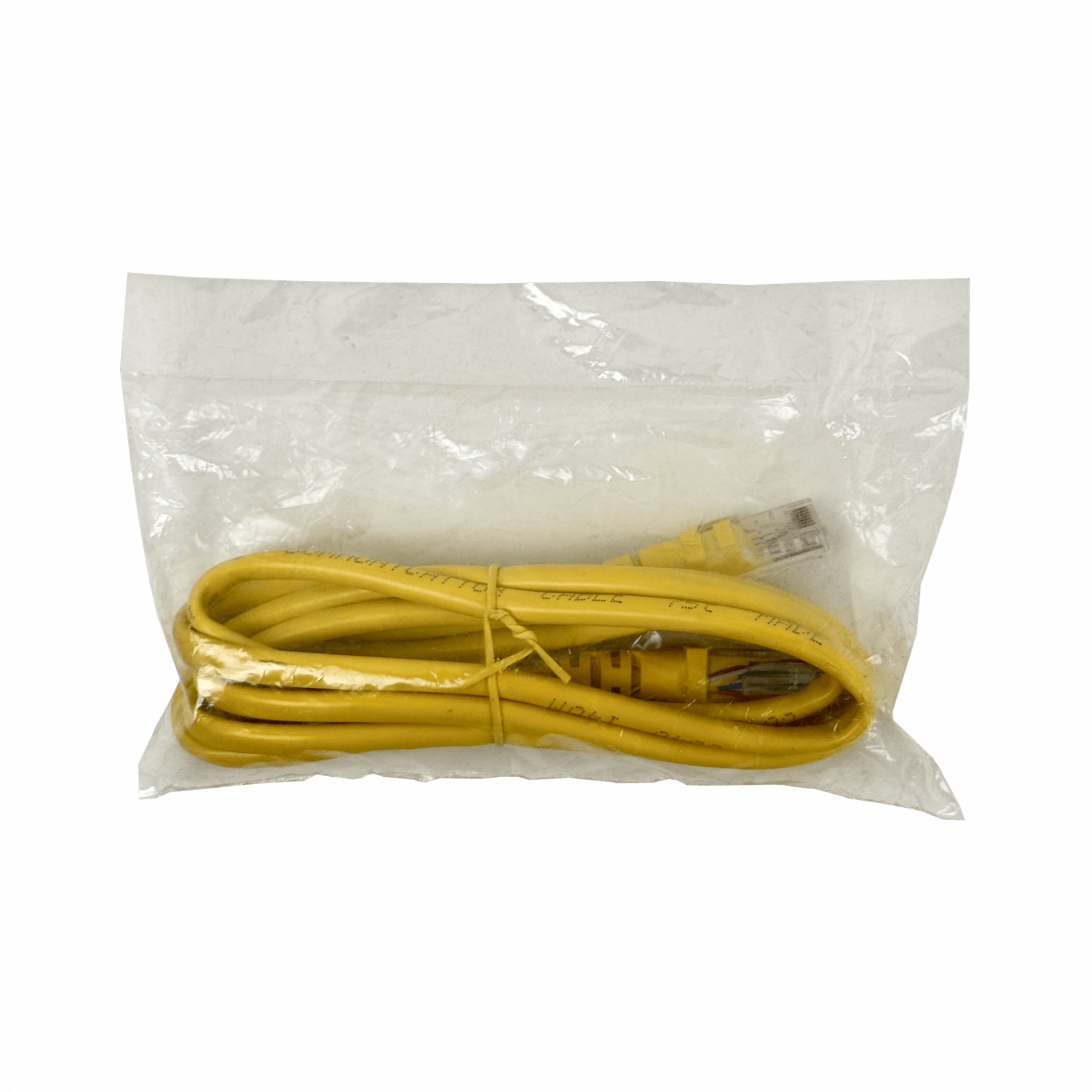 Cable Patch 1mt Cat5E Amarillo LSZH  Inyectado Multifilar 4