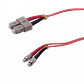 Jumper Fibra  10mt SC-FC OM1 MultiModo MM Duplex  62.5/125um LSZH - Miniatura 2