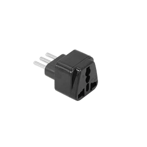 Adaptador Multinorma Enchufe Schuko-sin-tierra US-con-tierra sin-Norma