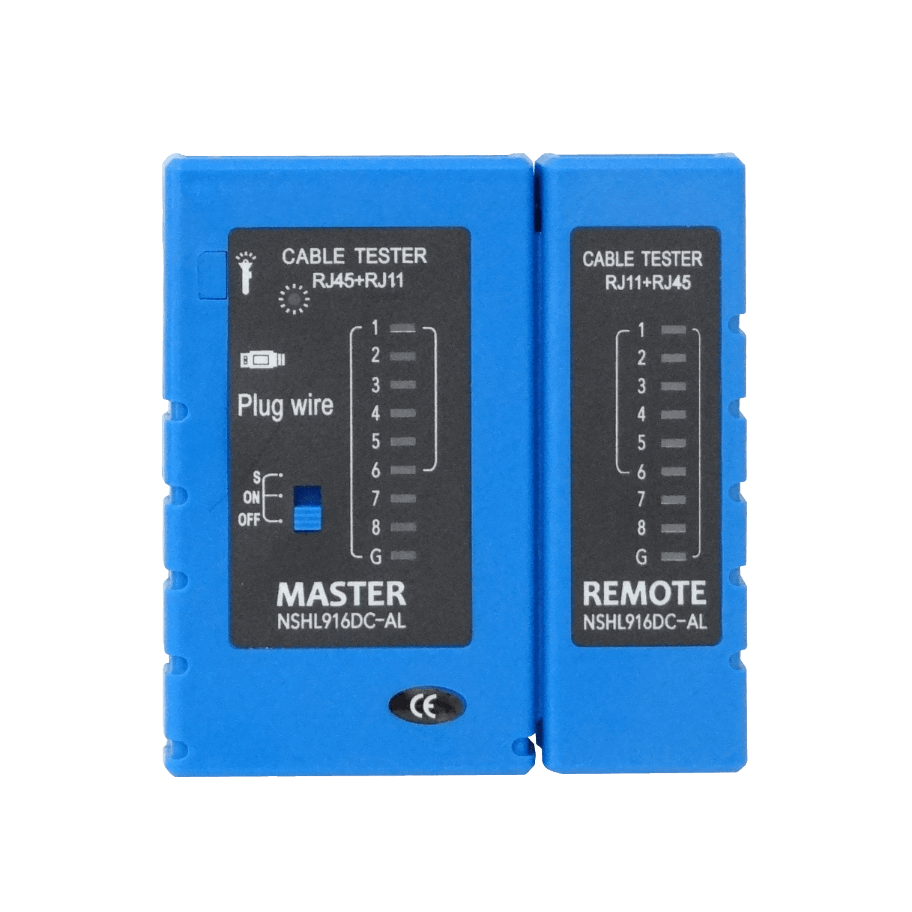 Tester Red/Telefono RJ45 RJ12 RJ11 requiere pila-9V 4