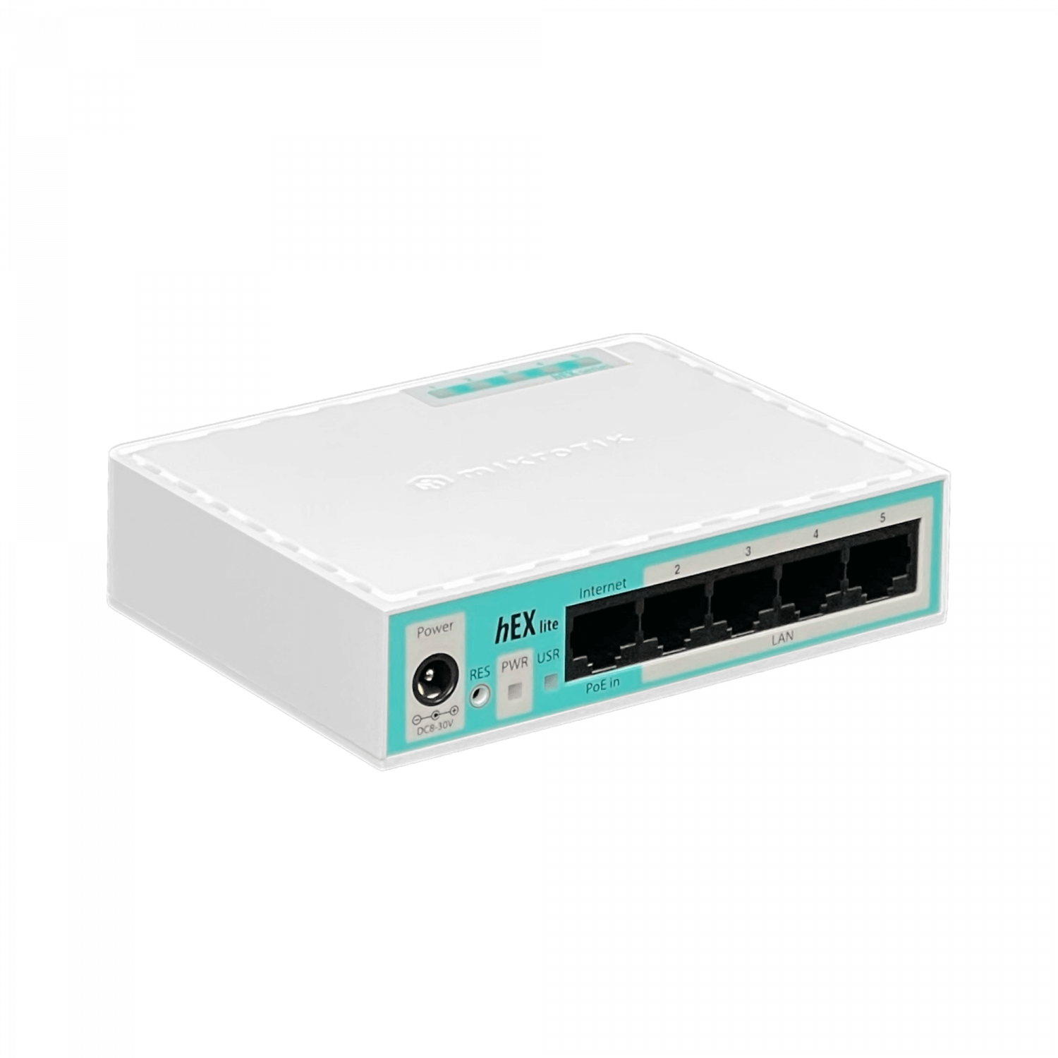 Router MikroTik hEX lite RB750r2 - 5 Puertos Ethernet, CPU 850MHz, 64MB RAM 1