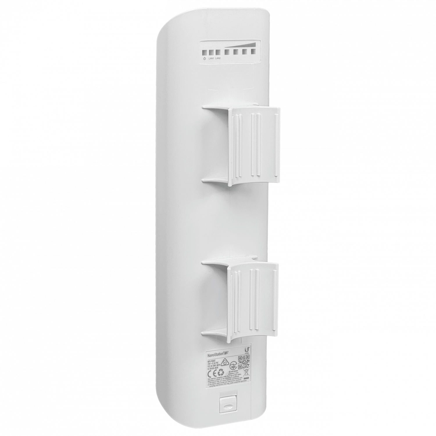 Access Point Wireless Ubiquiti NanoStation M2 2.4Ghz + Antena 11dBi Doble Polarizacion 3