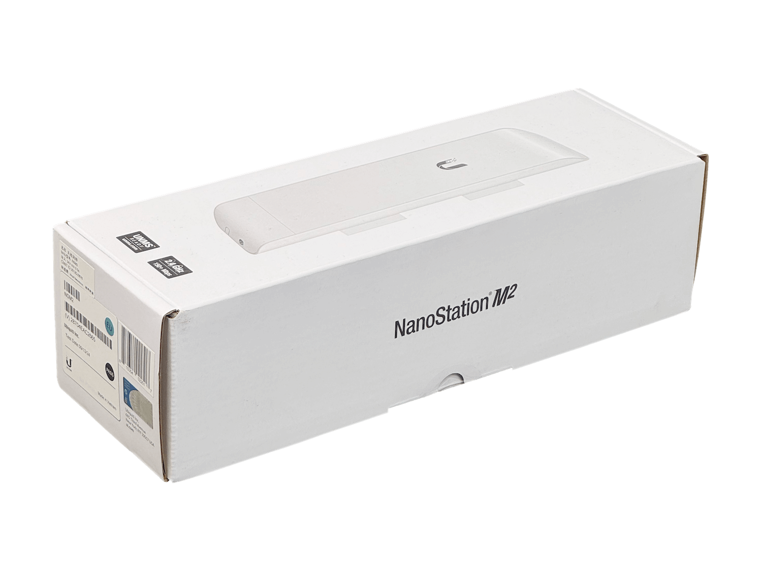 Access Point Wireless Ubiquiti NanoStation M2 2.4Ghz + Antena 11dBi Doble Polarizacion 8