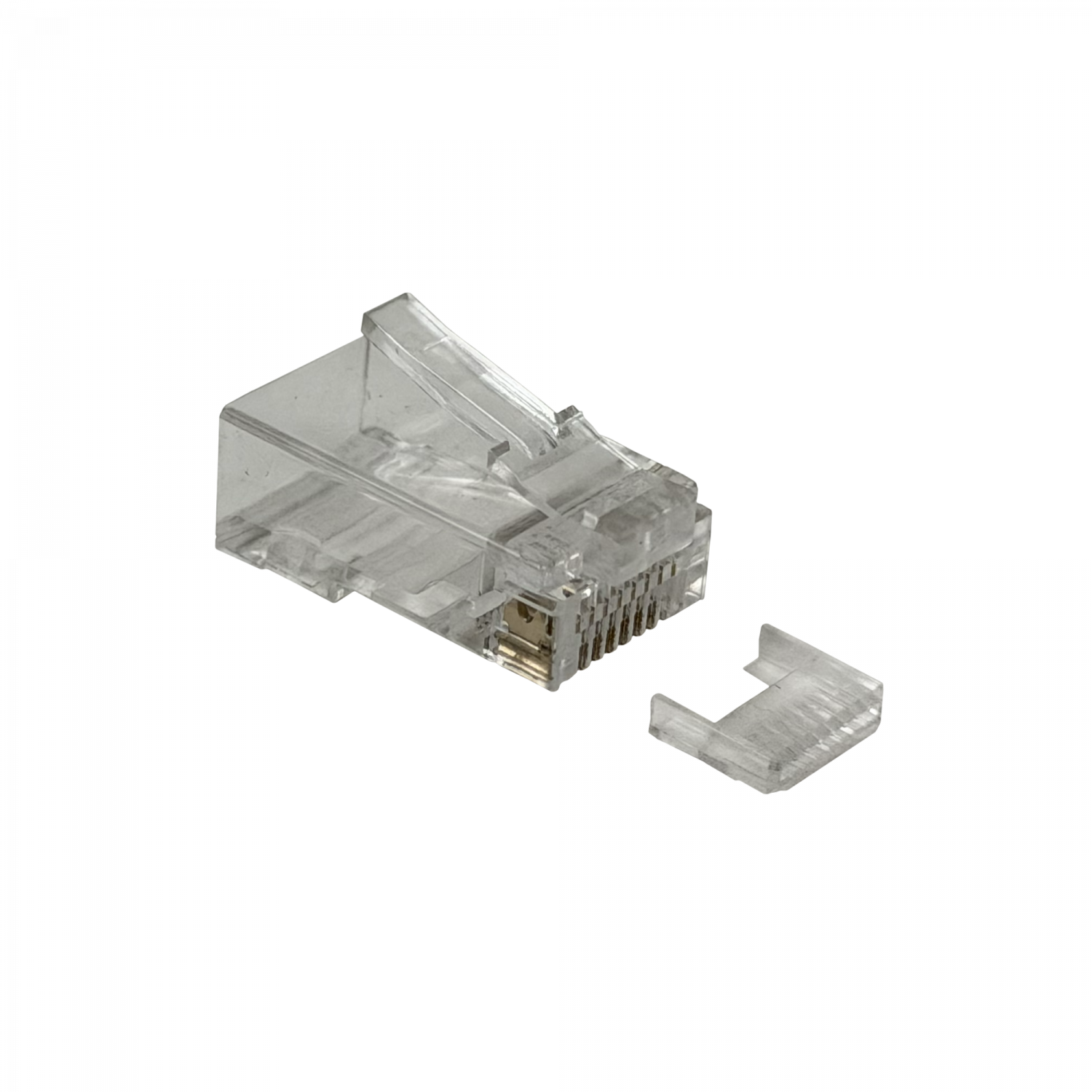 Conector RJ45 Cat6 UTP Multifilar 100-unidades para Instalaciones Extensas 1