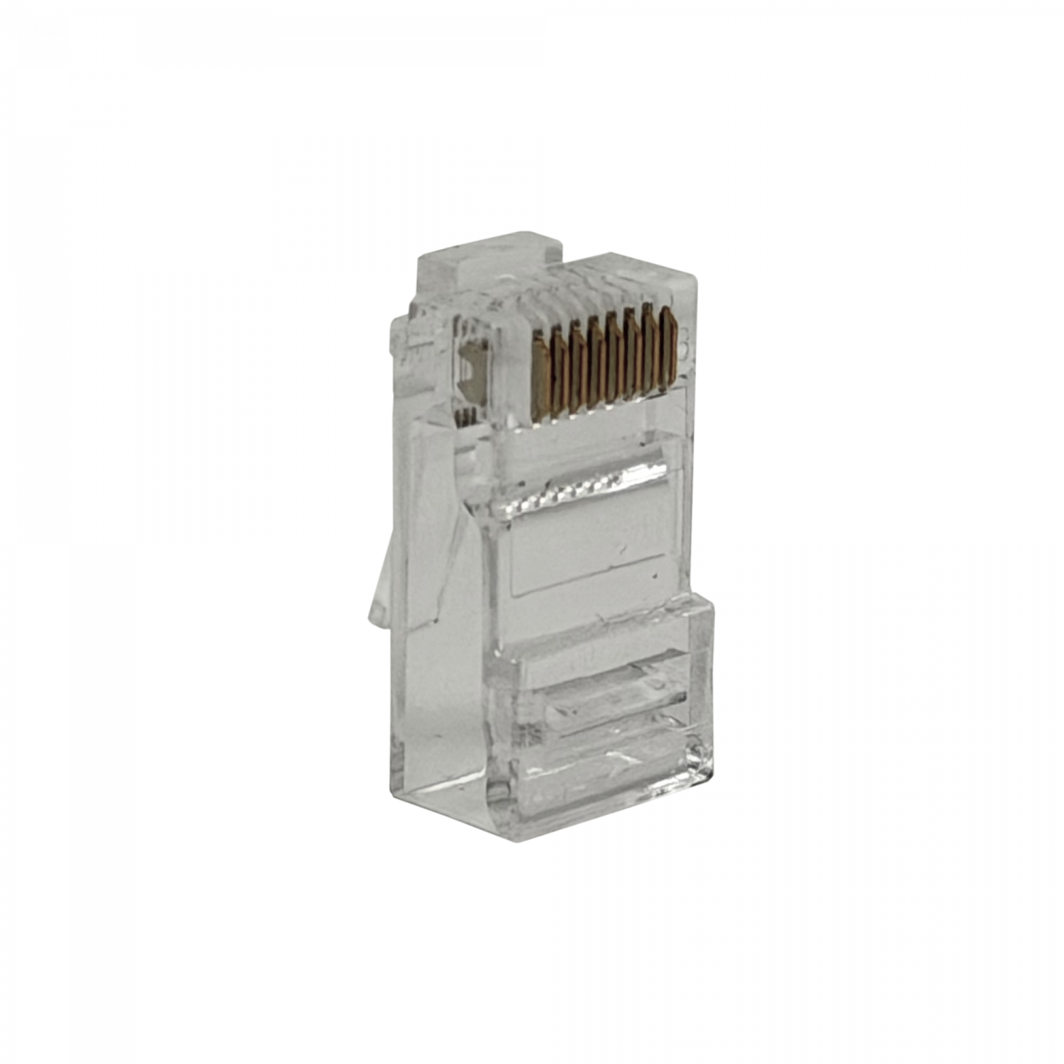 Conector RJ45 Cat6 UTP Multifilar 100-unidades para Instalaciones Extensas 4