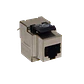 Keystone Blindado  Plata Cat6 STP FTP Punchable RJ45 - Miniatura 1