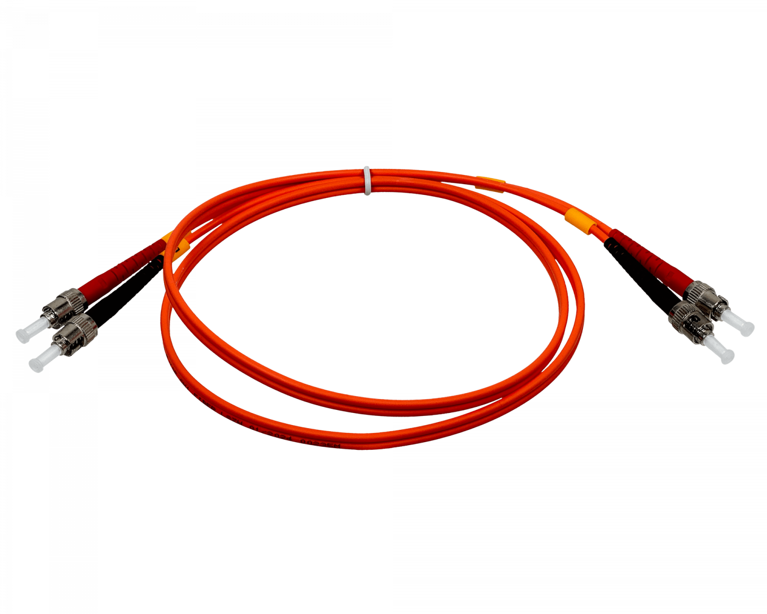 Jumper Fibra  1mt ST-ST OM1 Multimodo MM Duplex  62.5/125um LSZH 2
