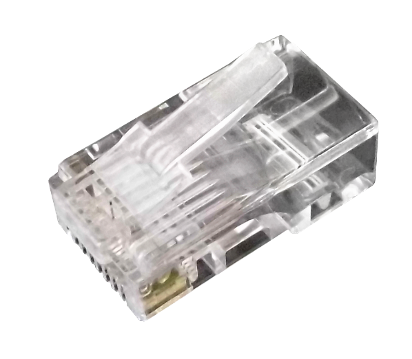 Conector RJ45 para Unifilar Cat5e UTP – Paquete de 100 Unidades 1
